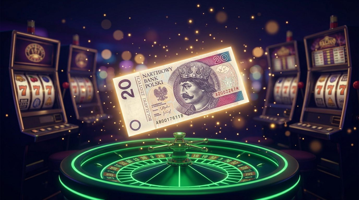 Bonus 20 zł za rejestrację bez depozytu w kasynie online